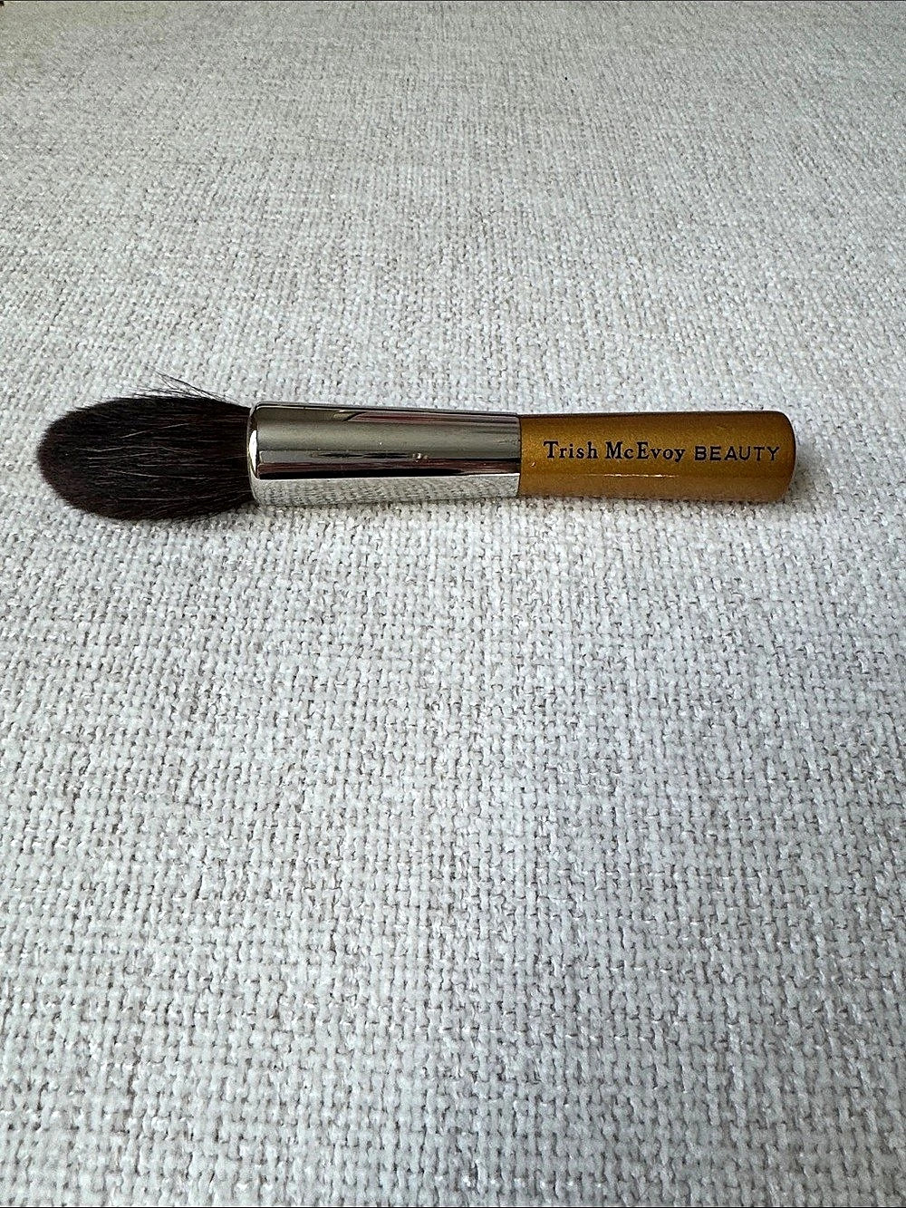 Trish McEvoy Makeup Brush Brown & Black NWT